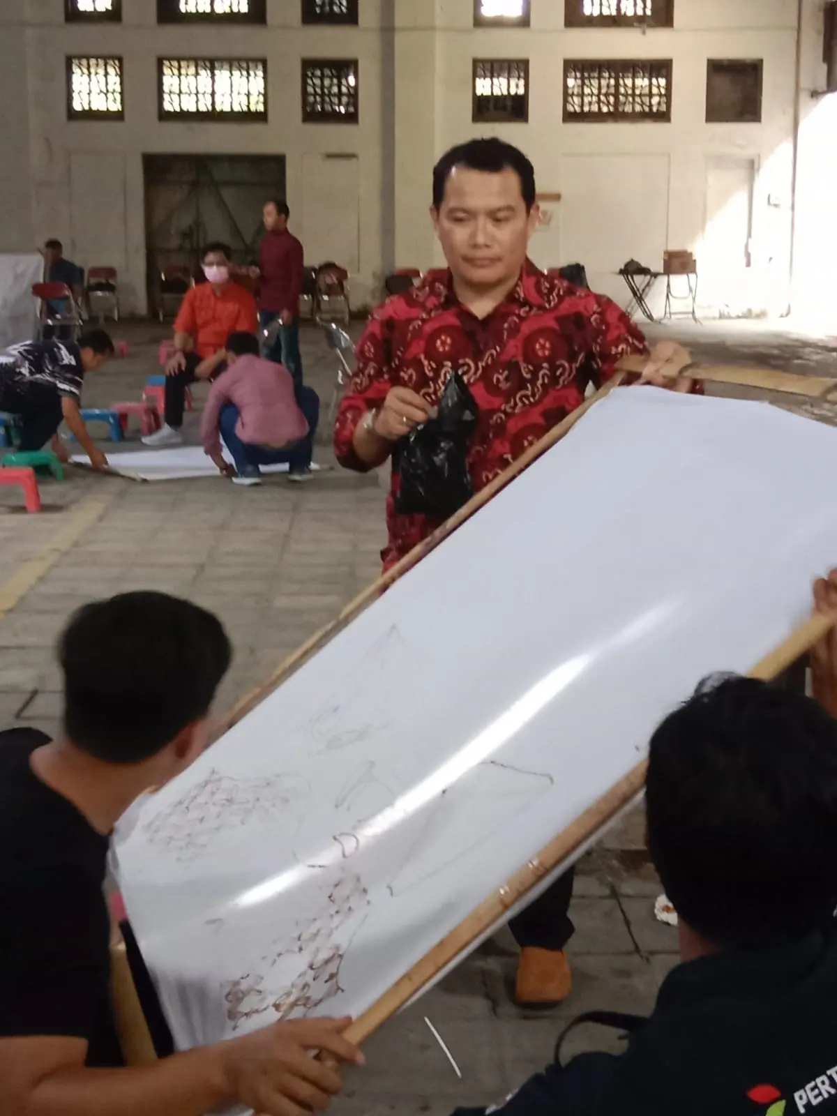 Pelatihan membatik mahasiswa UNIBA(17)